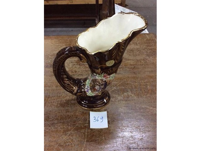 Hoornvaas bequet h:25 - afbeelding 1 van  3