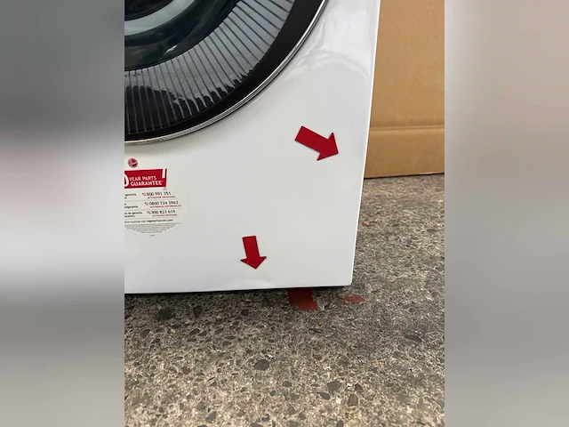 Hoover h5wpb48ambc8/1-s h-550 wasmachine - afbeelding 5 van  11