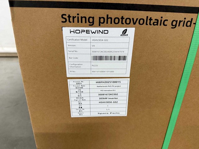 Hopewind - hshv385k-g02 - omvormer (385 kw) - afbeelding 7 van  9