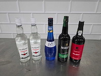 Hopking, bols, etc. sterke drank fles (5x) - afbeelding 3 van  3