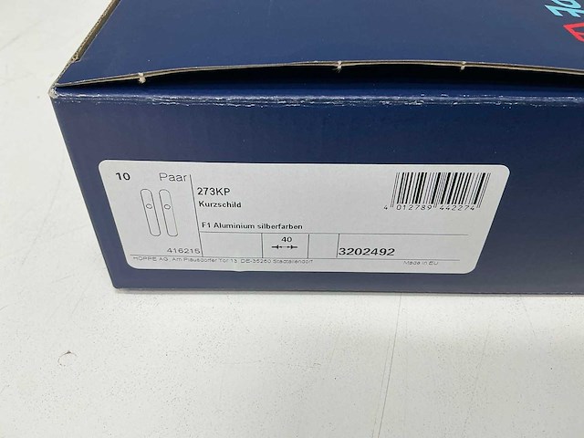 Hoppe - 273kp - kortschild (10x) - afbeelding 7 van  7