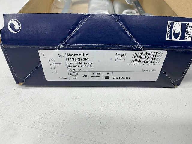 Hoppe - marseille - 1138/273p - deurklink/schild (5x) - afbeelding 10 van  10