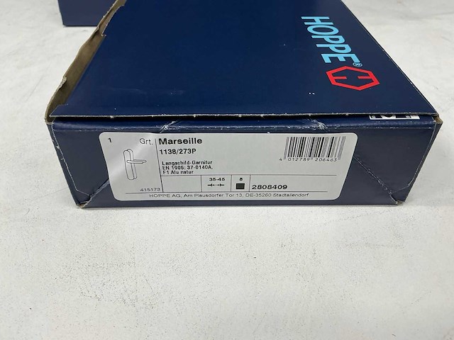 Hoppe - marseille - 1138/273p - deurschild - klink (10x) - afbeelding 9 van  9