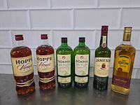 Hoppe, bokma, jason, etc. sterke drank fles (6x) - afbeelding 2 van  3