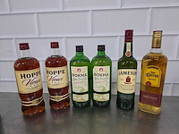 Hoppe, bokma, jason, etc. sterke drank fles (6x) - afbeelding 3 van  3