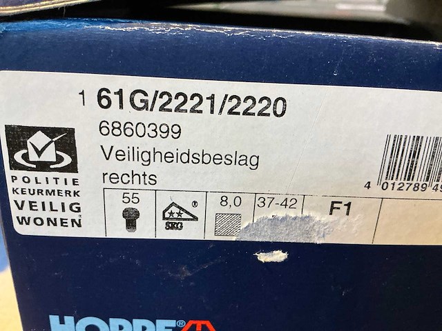 Hoppe deurbeslag (4x) - afbeelding 4 van  4