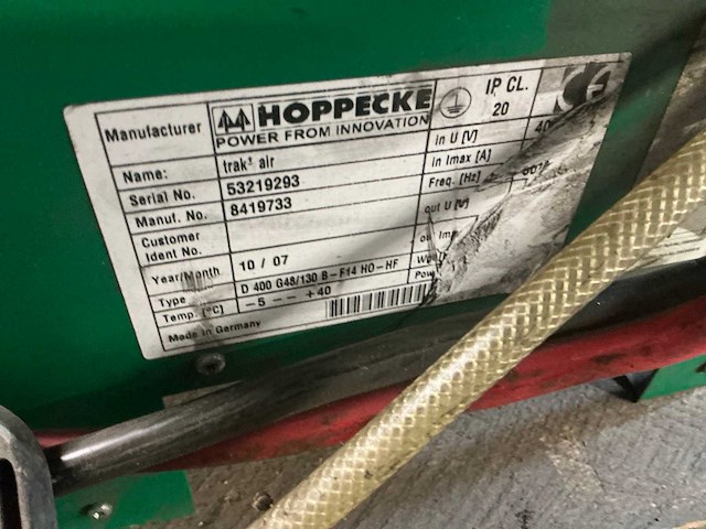 Hoppecke 48/100 acculader - afbeelding 4 van  4