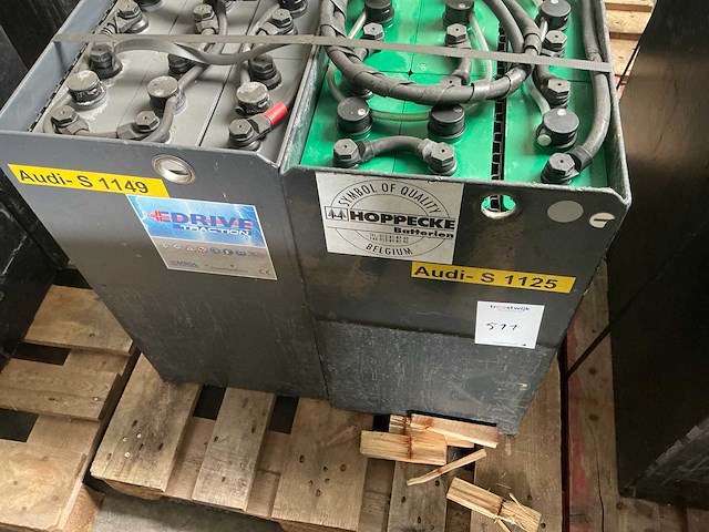 Hoppecke emrol 3hpzs375 batterij (2x) - afbeelding 1 van  2