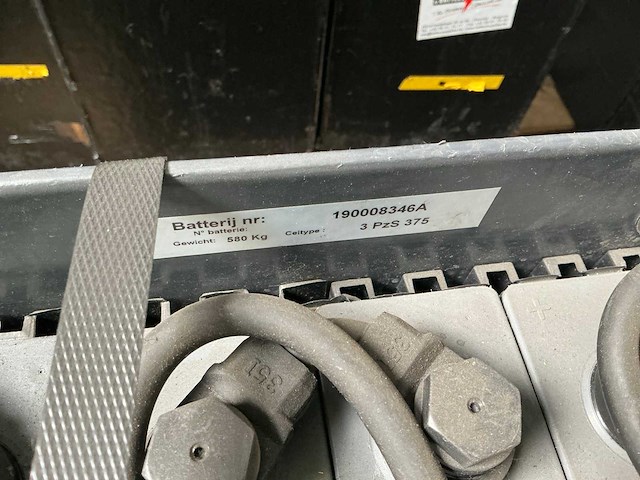 Hoppecke emrol 3hpzs375 batterij (2x) - afbeelding 4 van  5
