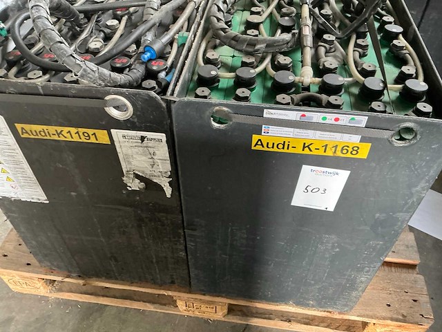 Hoppecke hawker 3hpzs375 batterij (2x) - afbeelding 3 van  3