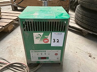 Hoppecke tr 124/ 45 acculader - afbeelding 1 van  4
