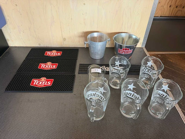 Horeca benodigdheden w.o. heineken, texels - afbeelding 1 van  6