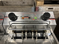 Horeca elektrische dubbele friteuse stilfer - afbeelding 3 van  8