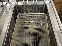 Horeca elektrische dubbele friteuse stilfer - afbeelding 6 van  8