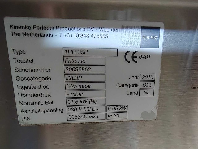Horeca friteuse (kiremko) - afbeelding 7 van  15