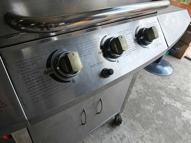 Horeca gas bbq - afbeelding 8 van  10