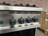Horeca gasfornuis 70x70x75, zanussi - afbeelding 3 van  5