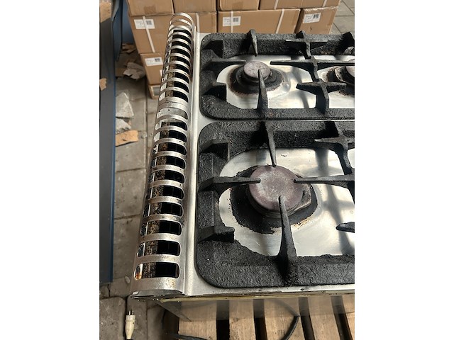 Horeca gasfornuis 70x70x75, zanussi - afbeelding 5 van  5