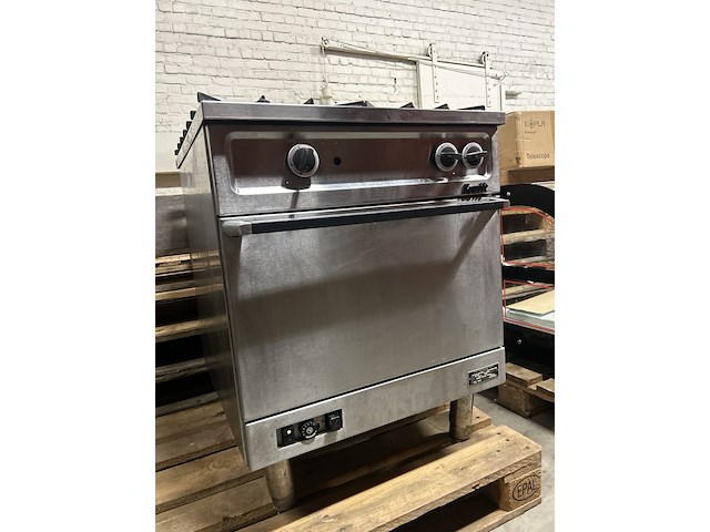 Horeca gasfornuis met oven - afbeelding 1 van  8