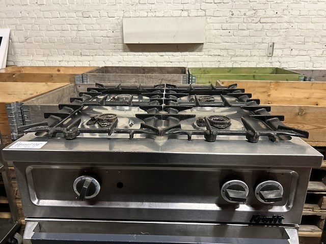 Horeca gasfornuis met oven - afbeelding 2 van  8