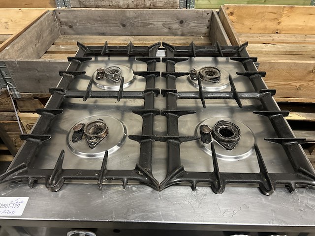 Horeca gasfornuis met oven - afbeelding 3 van  8