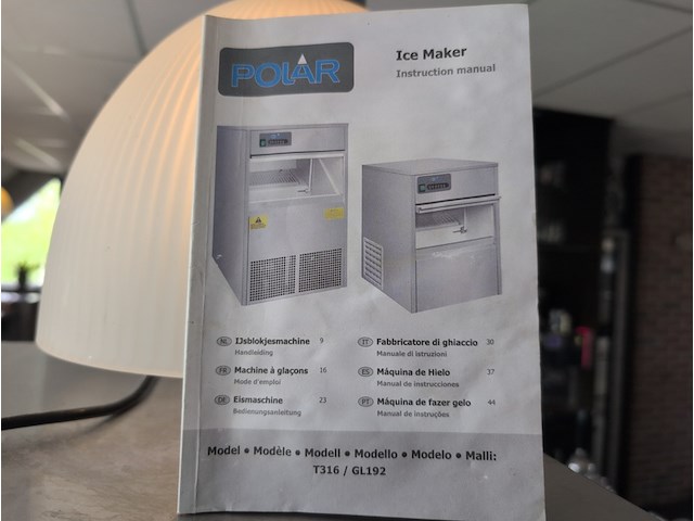 Horeca ijsblokjesmachine polar, t316-04 - afbeelding 5 van  9