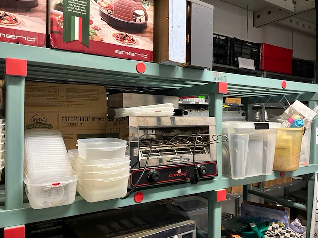 Horeca inventaris met stellingen - afbeelding 5 van  22