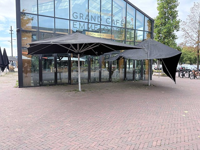 Horeca parasol (6x) - afbeelding 3 van  3