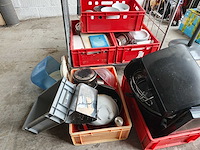 Horeca partij winkelkar met keukengerei - afbeelding 3 van  7