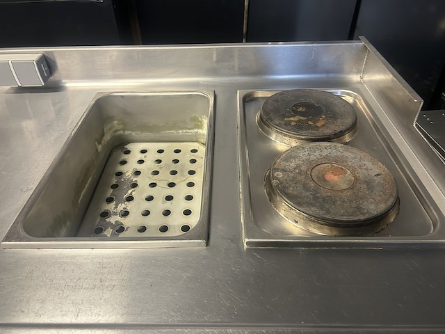 Horeca rvs elektrische bakwand - afbeelding 8 van  13