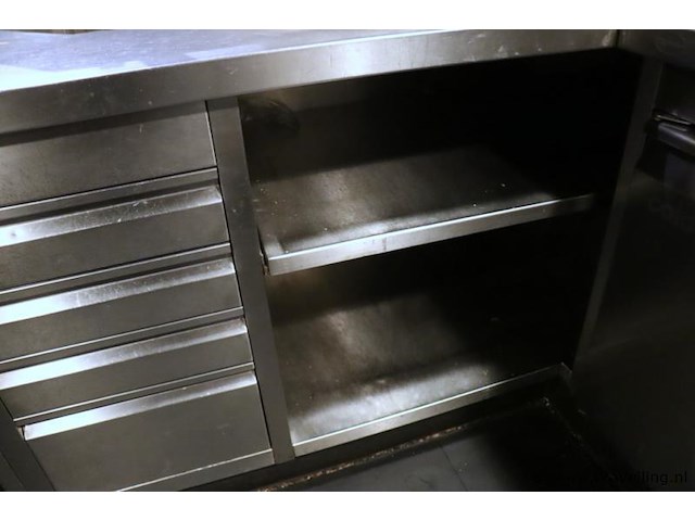 Horeca rvs koelwerkbank - afbeelding 2 van  20