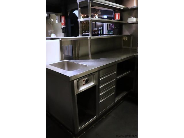 Horeca rvs koelwerkbank - afbeelding 1 van  20