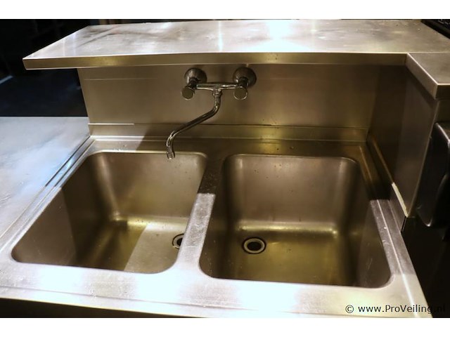 Horeca rvs spoelkeuken incl. vaatwasser - afbeelding 2 van  15