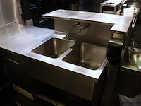 Horeca rvs spoelkeuken incl. vaatwasser - afbeelding 10 van  15
