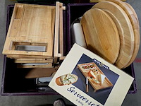 Horeca spullen- snijplanken, koffiekannen, glazen , keramische bakjes - afbeelding 2 van  7