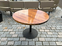 Horeca tafel 110x110 cm - afbeelding 1 van  8