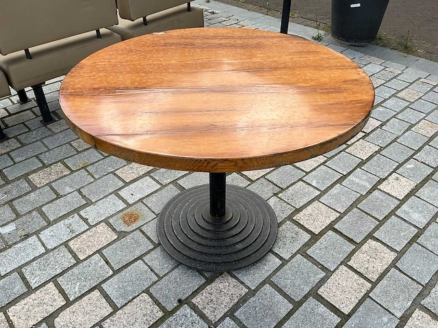 Horeca tafel 110x110 cm - afbeelding 3 van  8