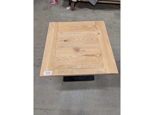 Horeca tafel grenen 70 x 70cm - afbeelding 3 van  3