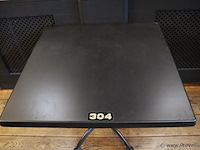 Horeca tafel met gietijzeren onderstel - afbeelding 2 van  4