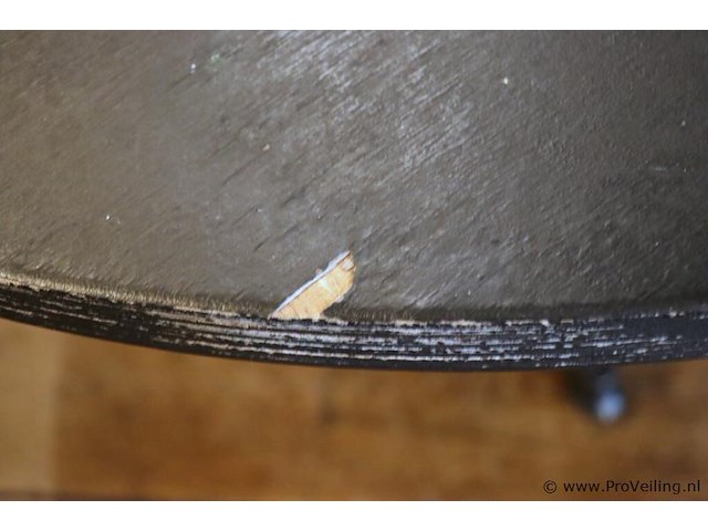 Horeca tafel met gietijzeren onderstel - afbeelding 3 van  5