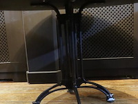 Horeca tafel met gietijzeren onderstel - afbeelding 4 van  5