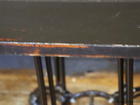 Horeca tafel met gietijzeren onderstel - afbeelding 3 van  6