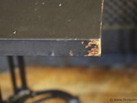 Horeca tafel met gietijzeren onderstel - afbeelding 3 van  5