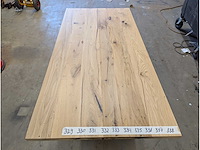 Horeca tafel oud eiken epoxy 140 x 70cm - afbeelding 5 van  6