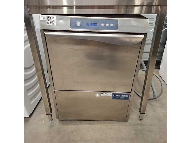 Horeca vaatwasser met rvs werkbank, metos master - afbeelding 3 van  6