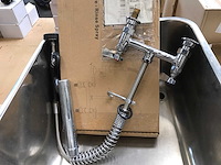 Horeca voorspoelkraan met wasbak - afbeelding 2 van  6