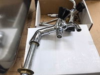 Horeca voorspoelkraan met wasbak - afbeelding 5 van  6