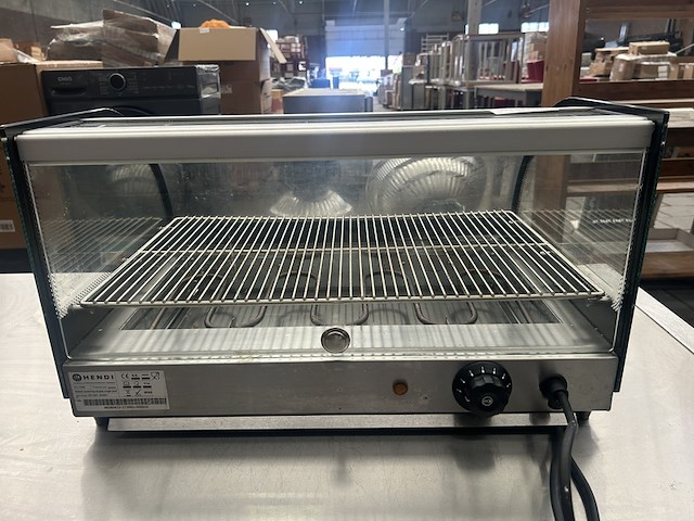 Horeca warmhoudvitrine 55x38x30, hendi - afbeelding 5 van  7