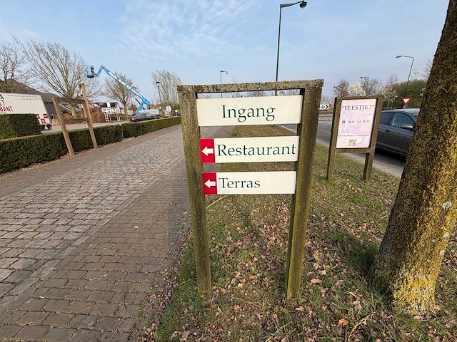 Horeca wegbewijzerings borden - afbeelding 4 van  10