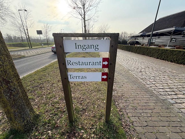 Horeca wegbewijzerings borden - afbeelding 6 van  10